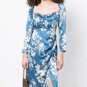 Reformation Gloriana Silk Dress - Size 6